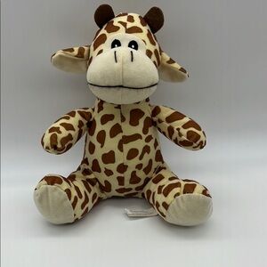 Giraffe Plush Toy - Brown and Cream